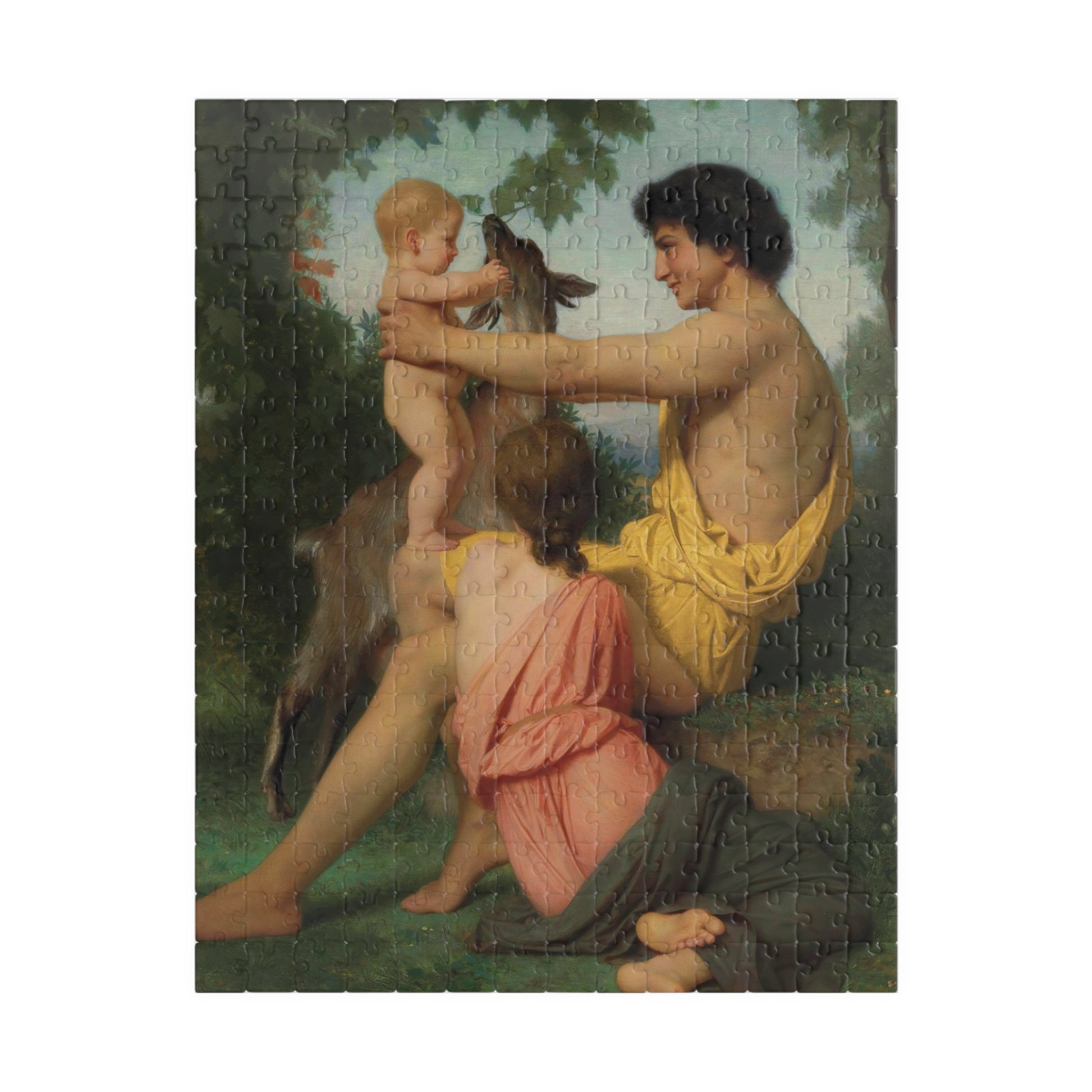 Idylle; Famille Antique Puzzle | William-Adolphe Bouguereau-Quipham Collections