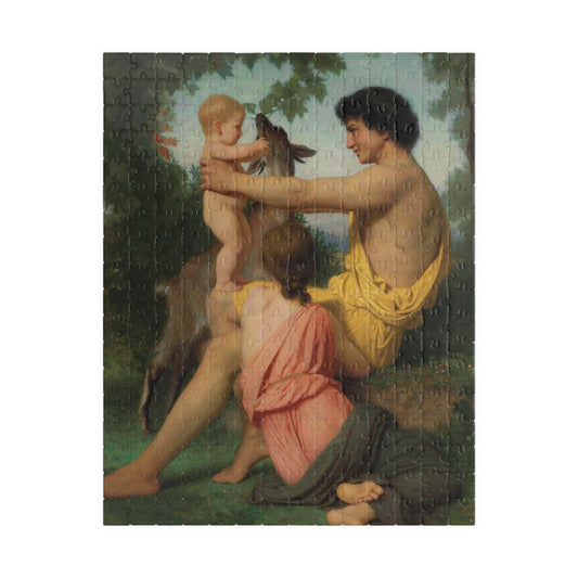 Idylle; Famille Antique Puzzle | William-Adolphe Bouguereau-Quipham Collections