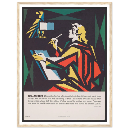 St. John (1962) Art Print | Joseph Binder-Quipham Collections