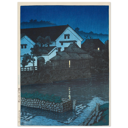 Kasuga-cho, Kumamoto (1922) Art Print | Kawase Hasui-Quipham Collections