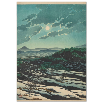 Karikachi toge (Karikachi Mountain Pass) (1927) Art Print | Kawase Hasui-Quipham Collections