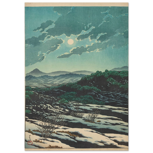 Karikachi toge (Karikachi Mountain Pass) (1927) Art Print | Kawase Hasui-Quipham Collections
