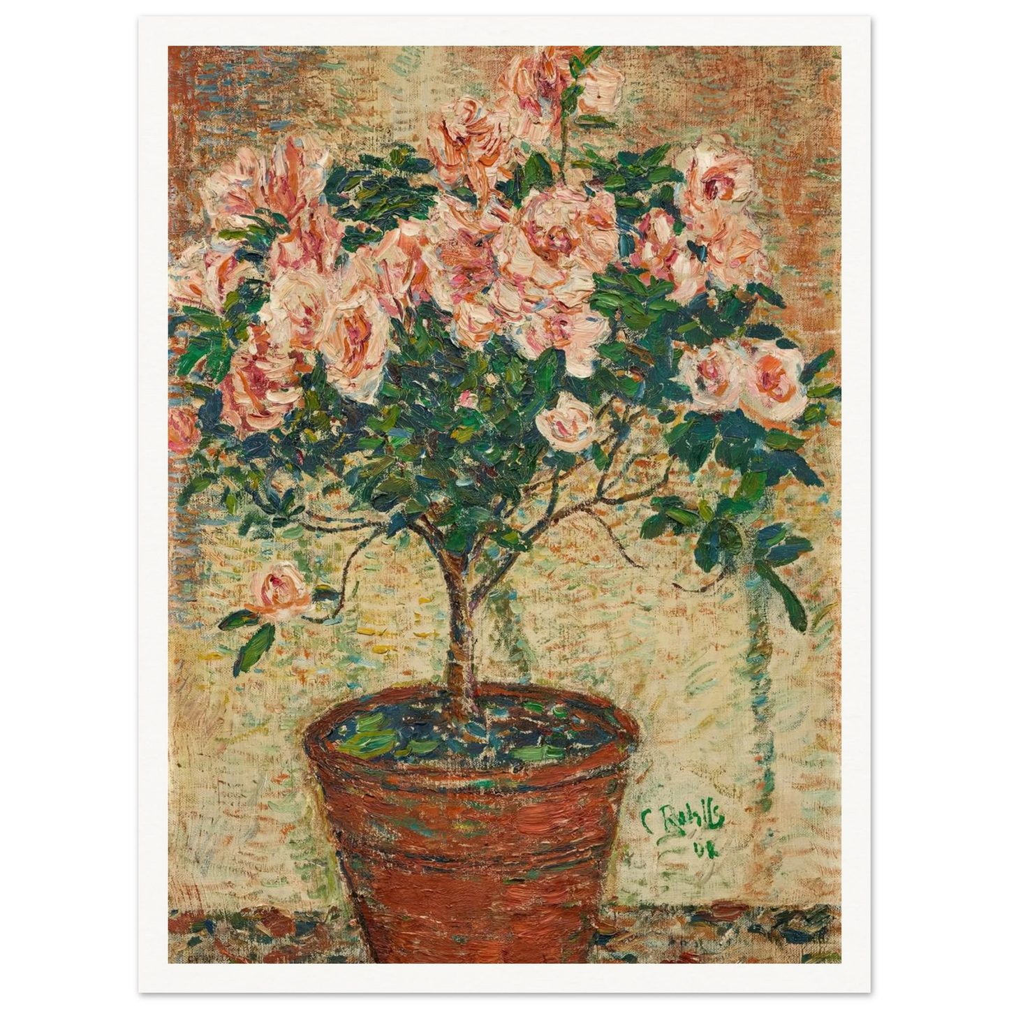 Azaleen-Stämmchen (1902) Art Print | Christian Rohlfs-Quipham Collections