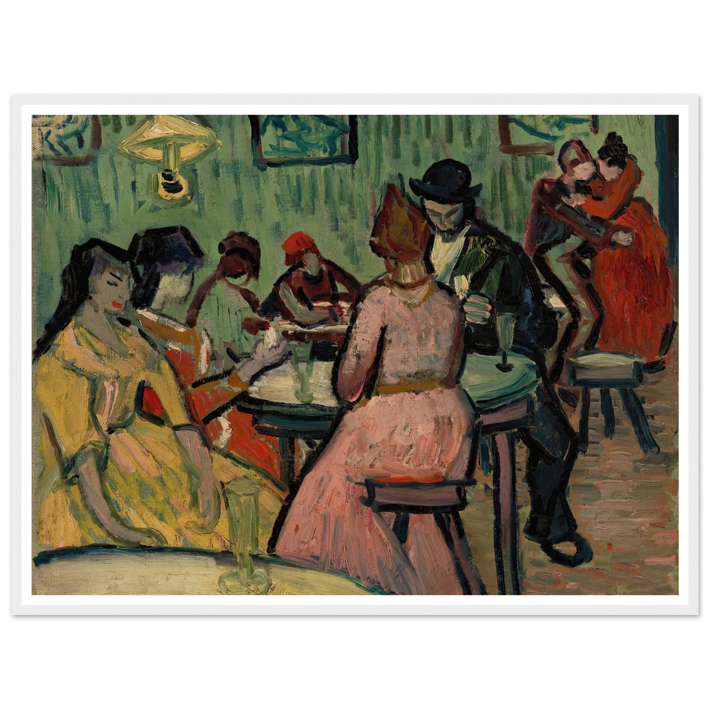 The Brothel (Le Lupanar) (1888) Art Print | Vincent van Gogh-Quipham Collections