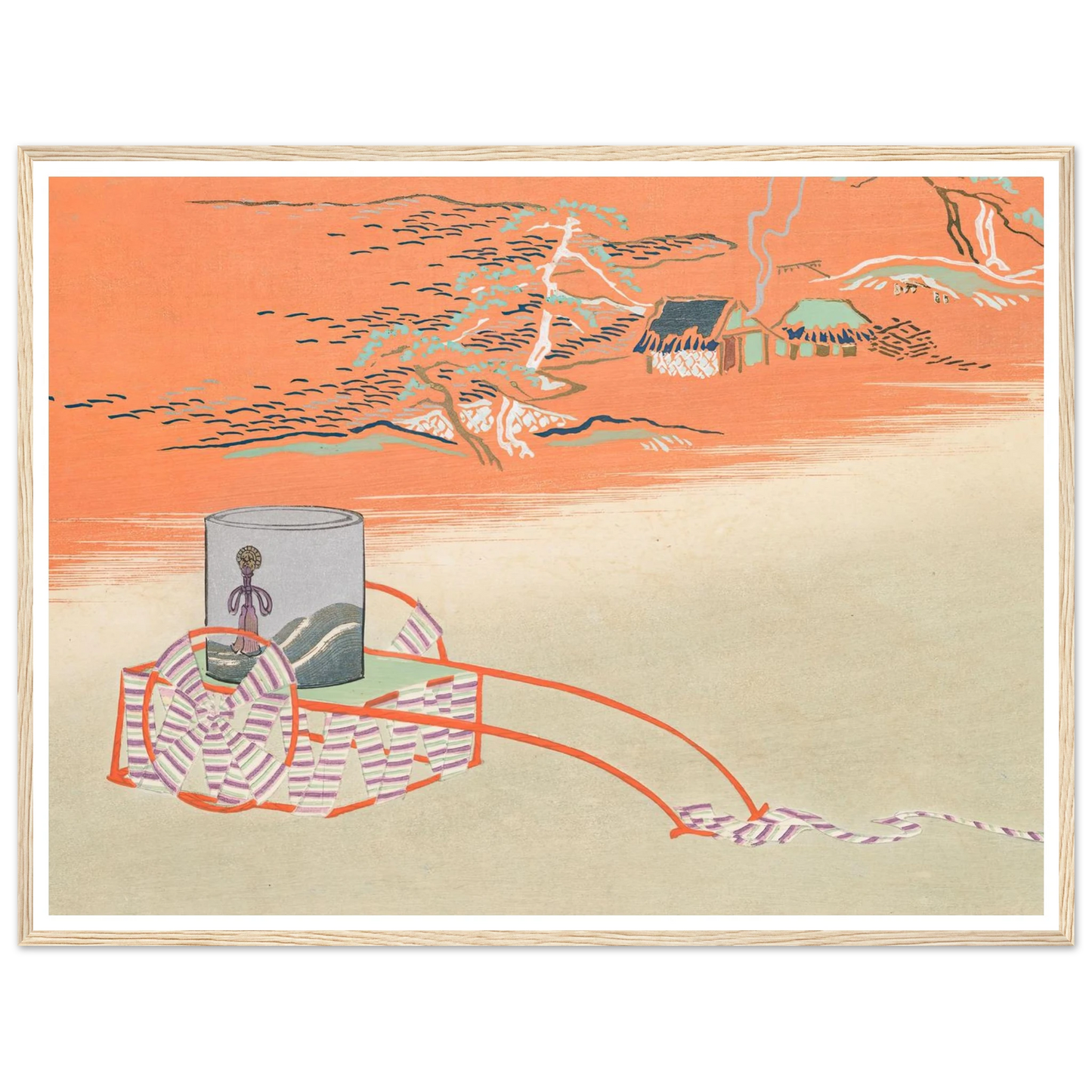 A Thousand Grasses Pl.18 (1900) Art Print | Kamisaka Sekka-Quipham Collections