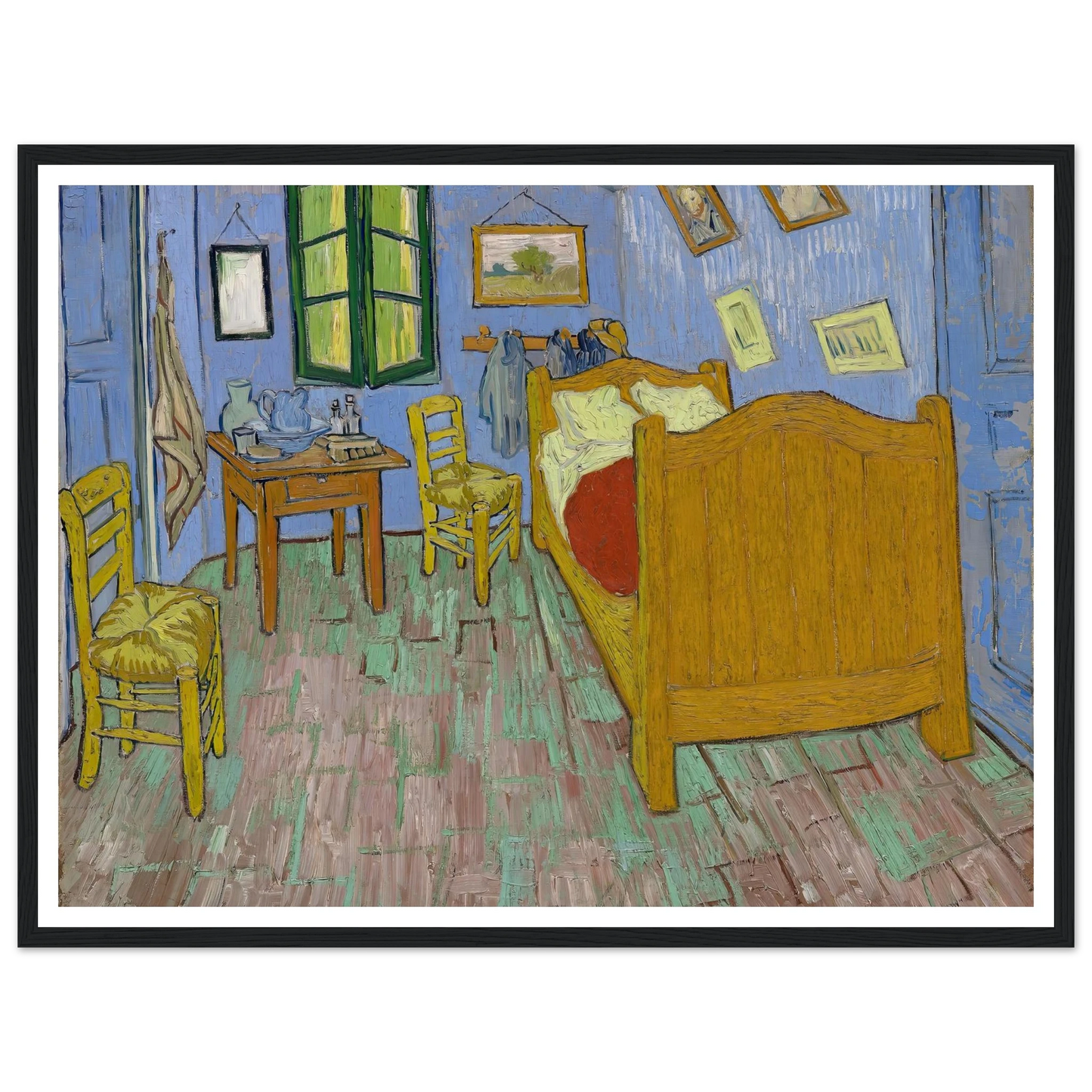 The Bedroom (1889) Art Print | Vincent van Gogh-Quipham Collections