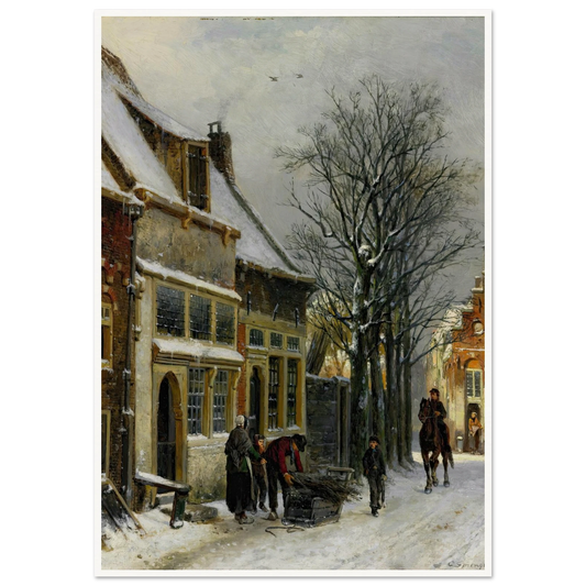 A View Of Haarlem (1890) Art Print | Cornelis Springer-Quipham Collections