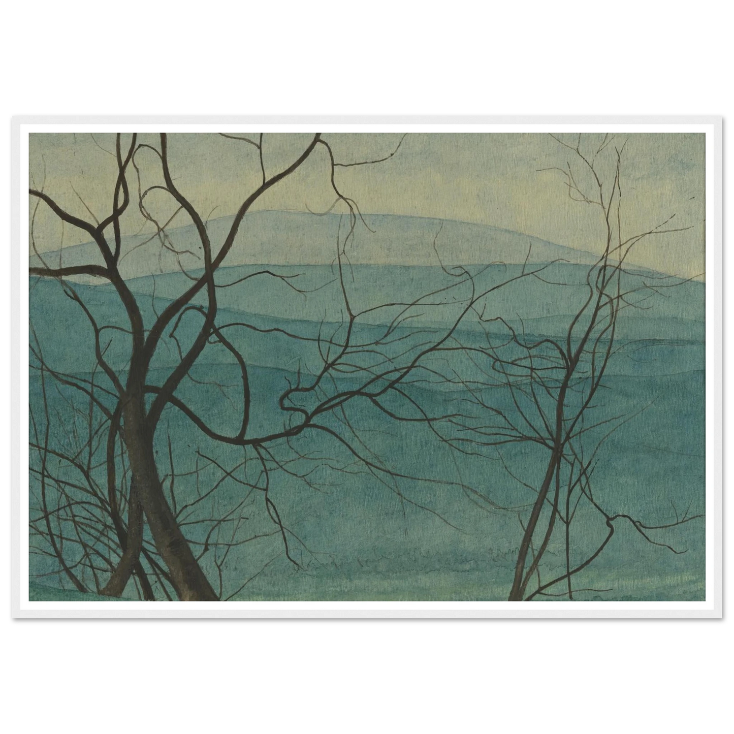 Boomtakken (1940) Art Print | Leon Spilliaert-Quipham Collections