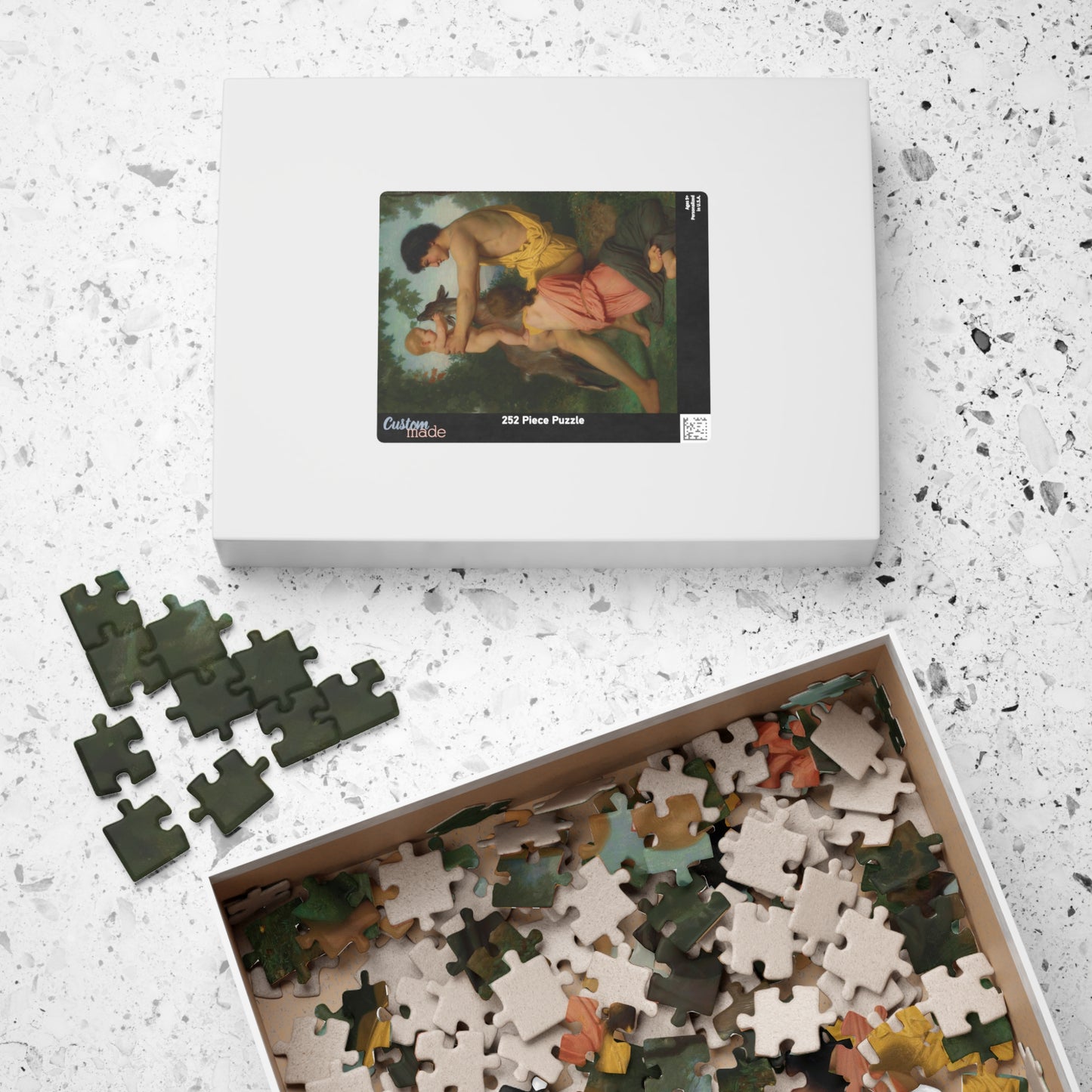 Idylle; Famille Antique Puzzle | William-Adolphe Bouguereau-Quipham Collections