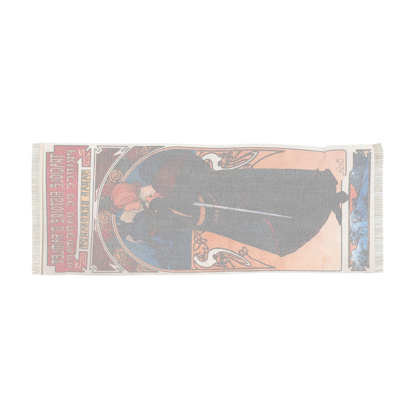 Hamlet | Alphonse Mucha Scarf – Art Nouveau Scarf-Quipham Collections