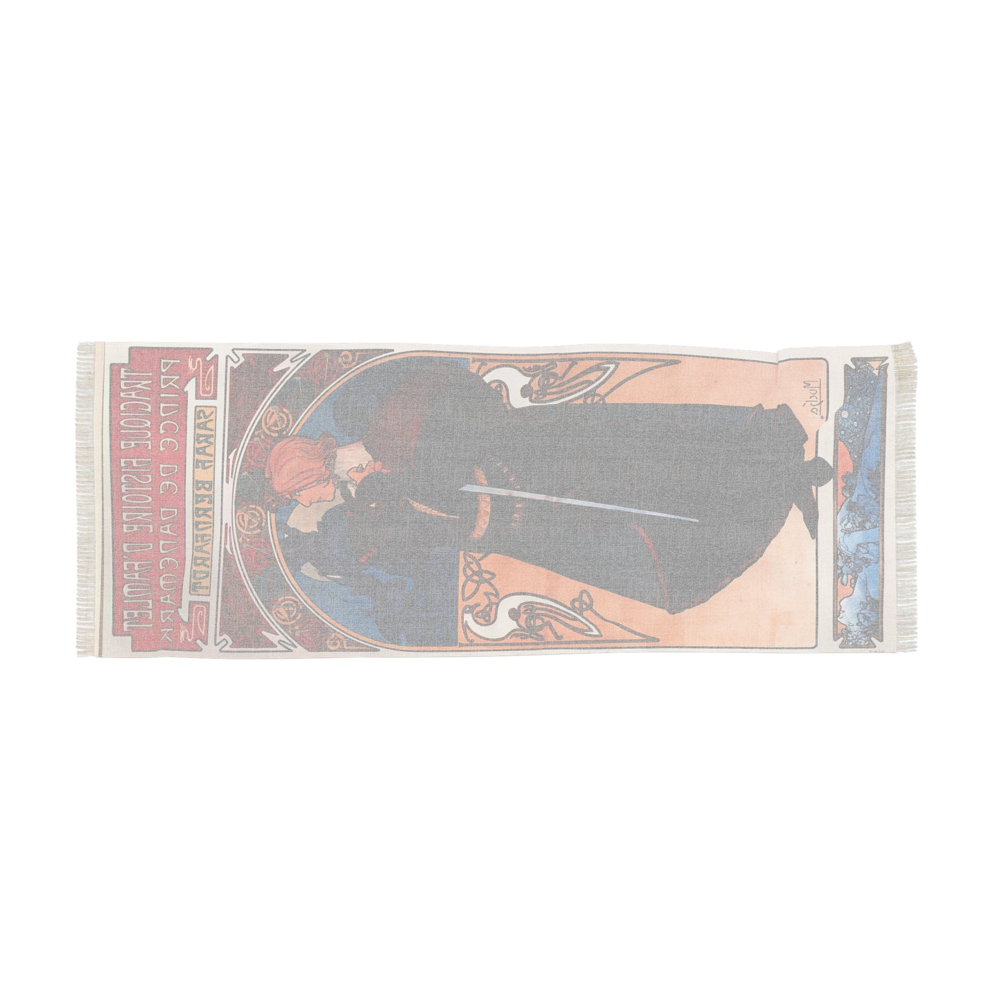Hamlet | Alphonse Mucha Scarf – Art Nouveau Scarf-Quipham Collections