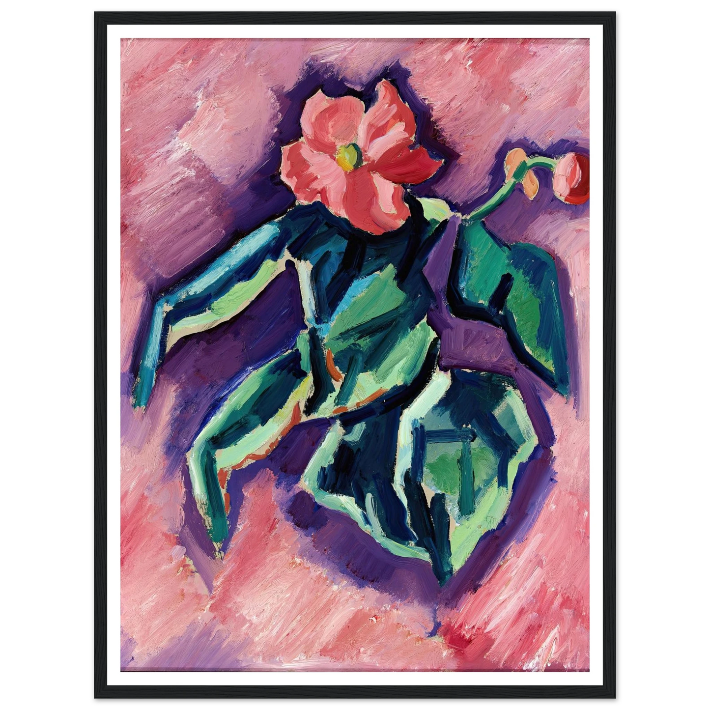 Pink Begonias (1928-1929) Art Print | Marsden Hartley-Quipham Collections