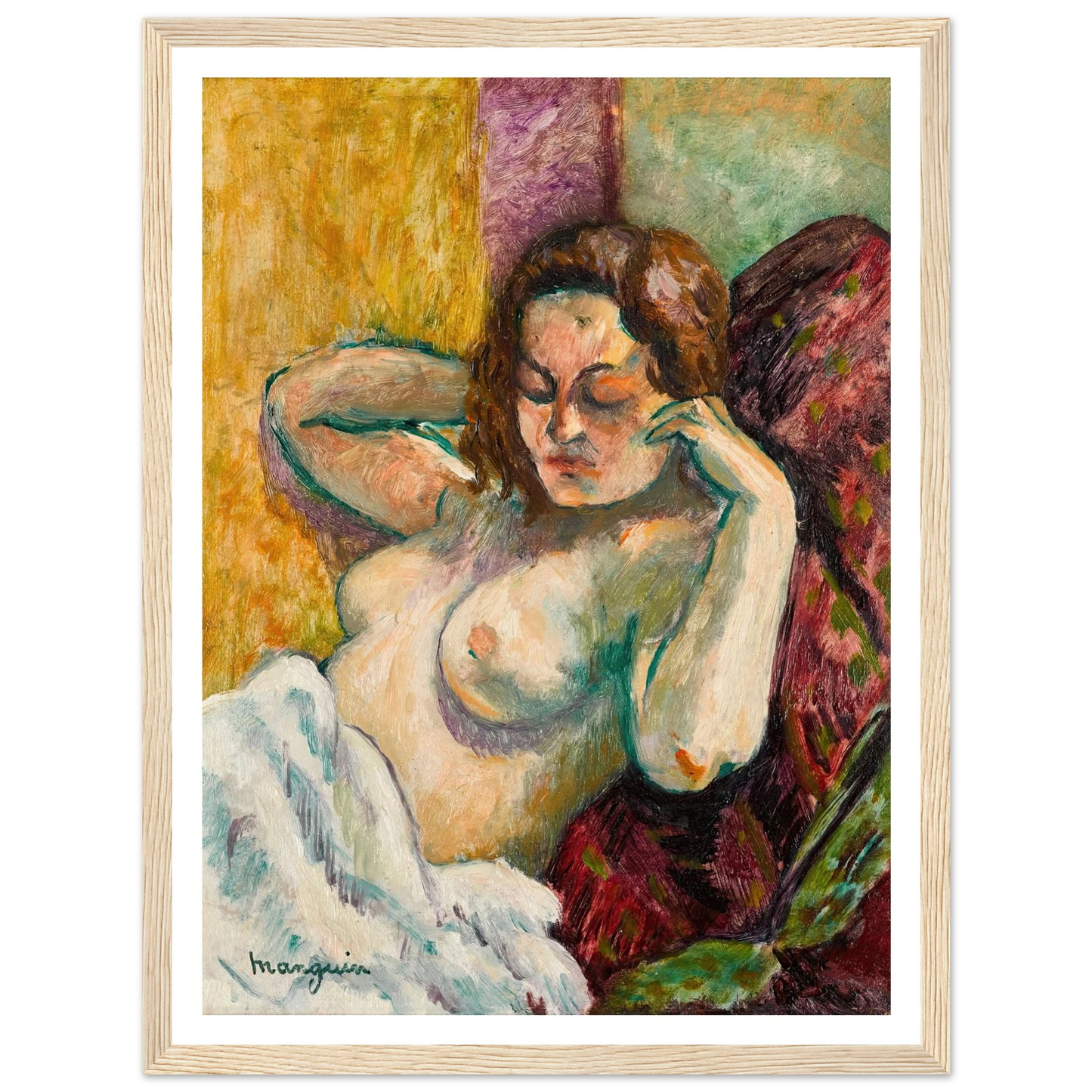 Torse de Vanina (1945) Art Print | Henri Manguin-Quipham Collections