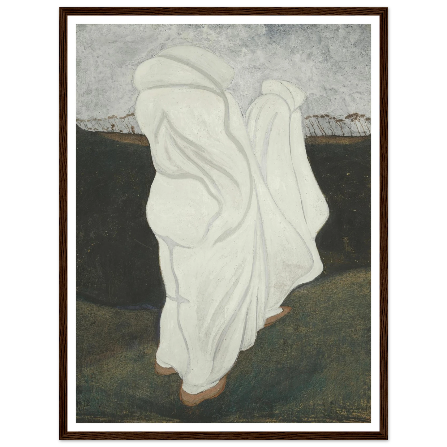Witte gewaden (1912) Art Print | Leon Spilliaert-Quipham Collections