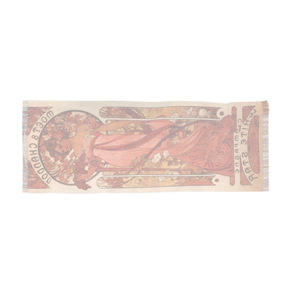 Moet & Chandon | Alphonse Mucha Scarf – Art Nouveau Scarf-Quipham Collections