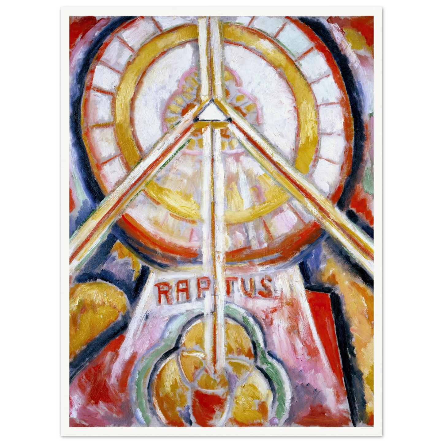 Raptus (circa 1913) Art Print | Marsden Hartley-Quipham Collections