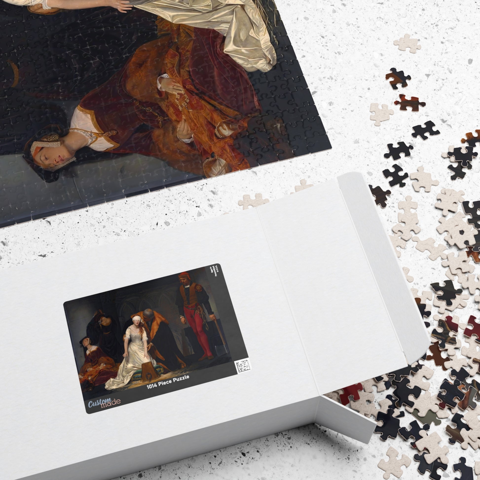 The Execution of Lady Jane Grey Puzzle | Paul Delaroche-Quipham Collections