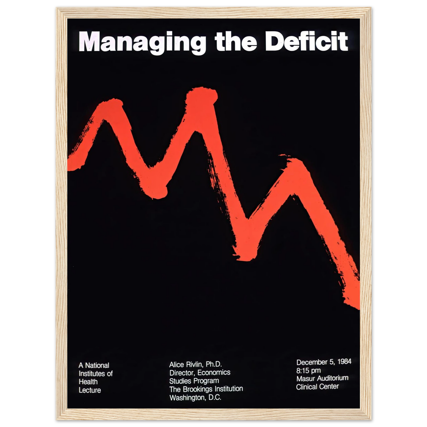 Managing the deficit (1984) Art Print | National Institutes of Health-Quipham Collections