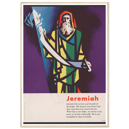 Jeremiah (1956) Art Print | Joseph Binder-Quipham Collections