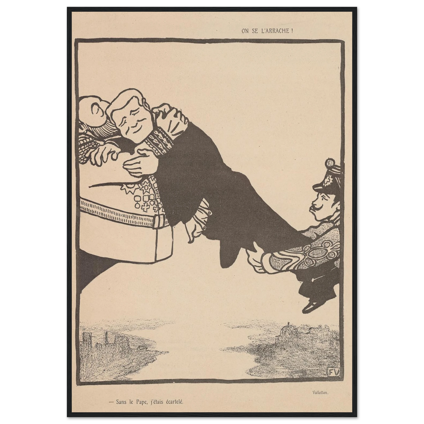 25 juillet 1903. Art Print | Felix Vallotton-Quipham Collections