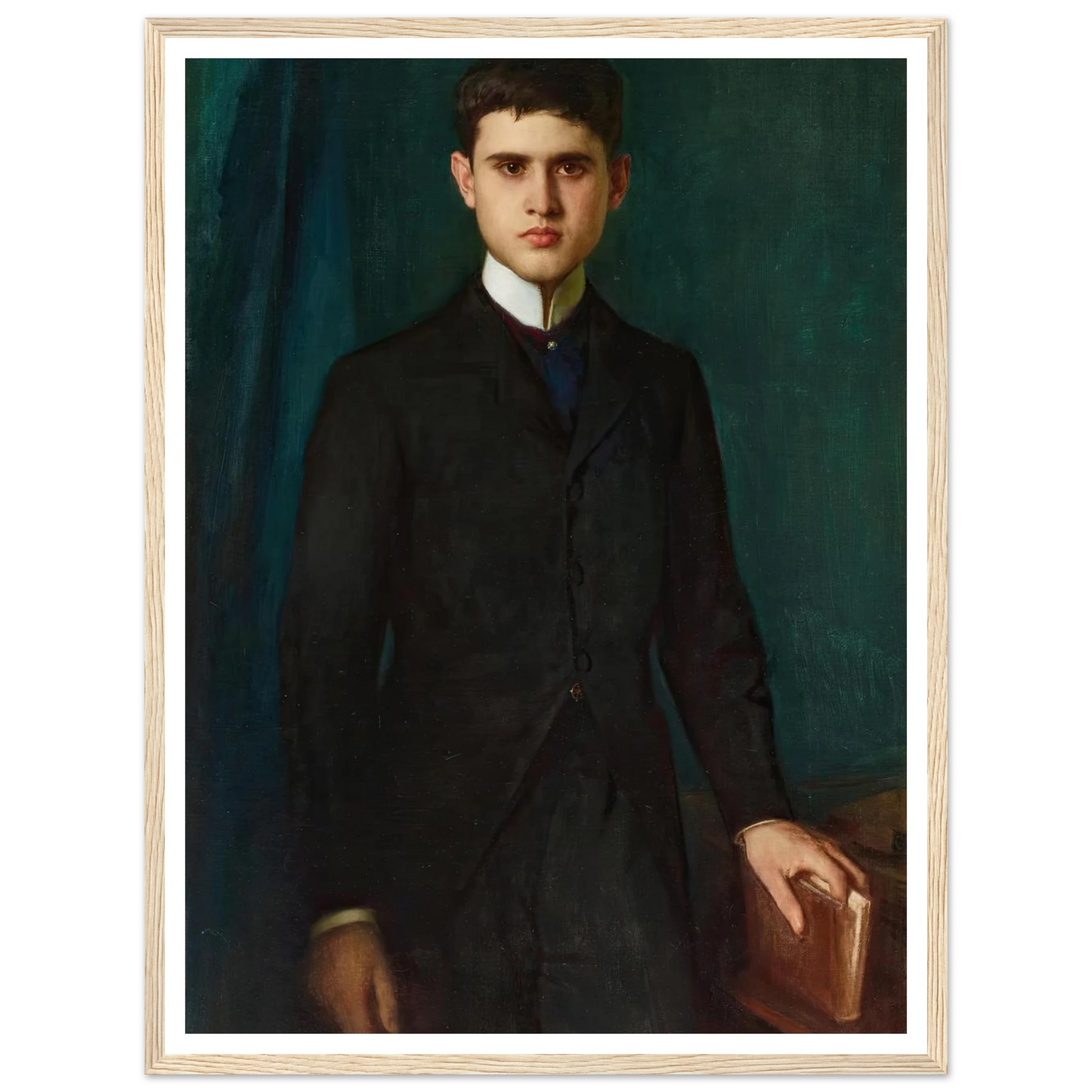 Portrait of Joannes de Stuers at 20 years old (1897) Art Print | Pascal Adolphe Jean Dagnan Bouveret-Quipham Collections