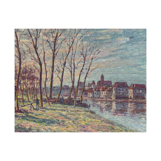 Vue de Moret Puzzle | Alfred Sisley-Quipham Collections