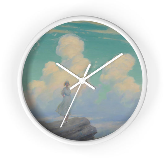 The Veiled Cloud Wall Clock | Charles Courtney Curran-Quipham Collections