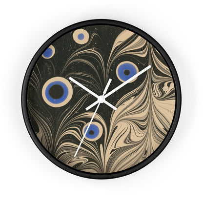 Marmorpapier Wall Clock | Josef Hoffmann-Quipham Collections