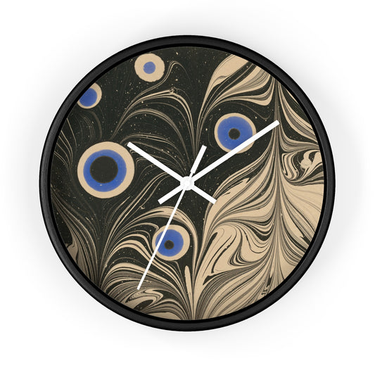 Marmorpapier Wall Clock | Josef Hoffmann-Quipham Collections