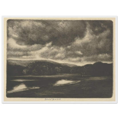 Evening Shadows (1919-1920) Art Print | Ernest Haskell-Quipham Collections