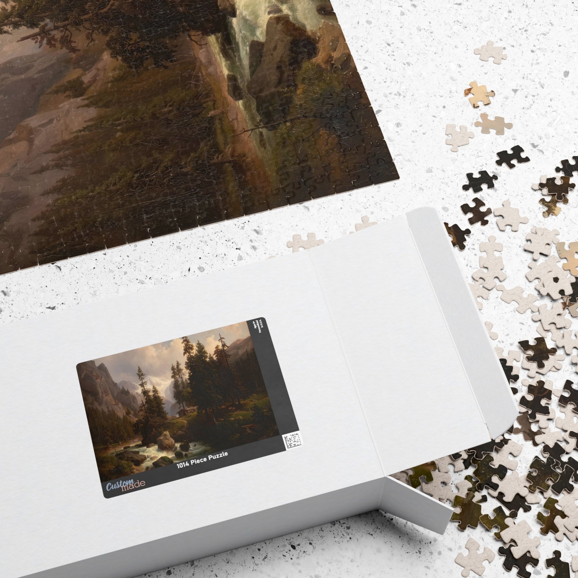 Dale in the High Alps at Gastein Puzzle | August Behrendsen-Quipham Collections