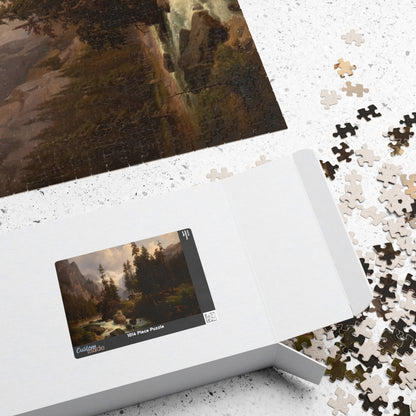 Dale in the High Alps at Gastein Puzzle | August Behrendsen-Quipham Collections