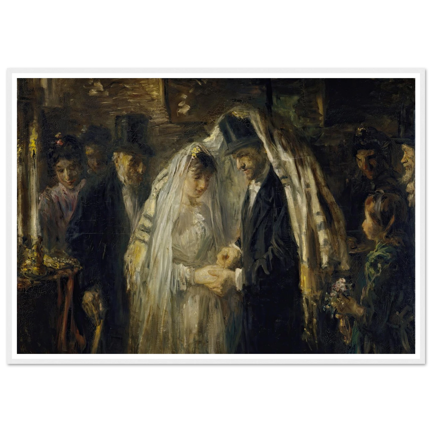 Jewish Wedding (1903) Art Print | Jozef Israels-Quipham Collections