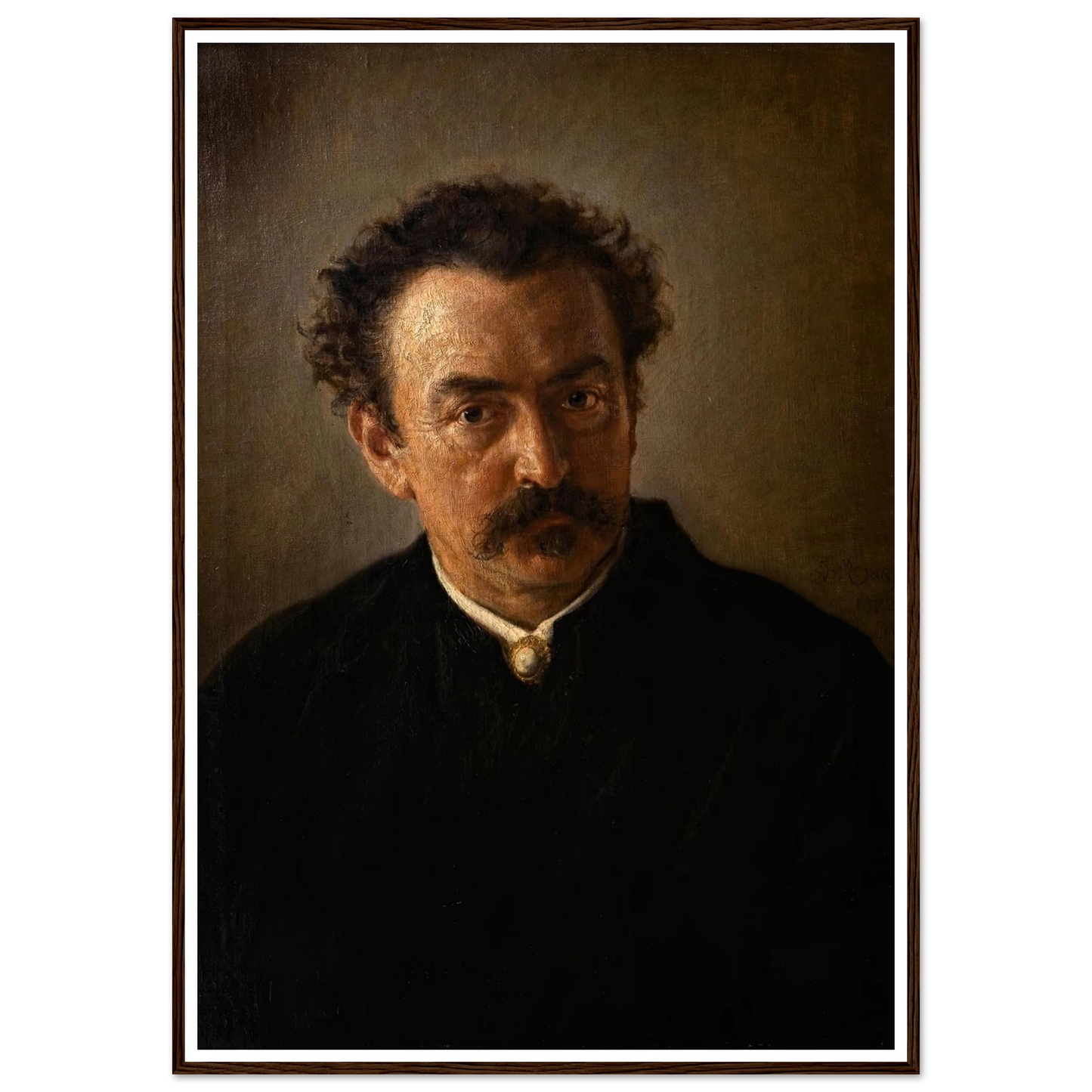 Portrait of Henryk Anastazy Groppler (1872) Art Print | Jan Matejko-Quipham Collections
