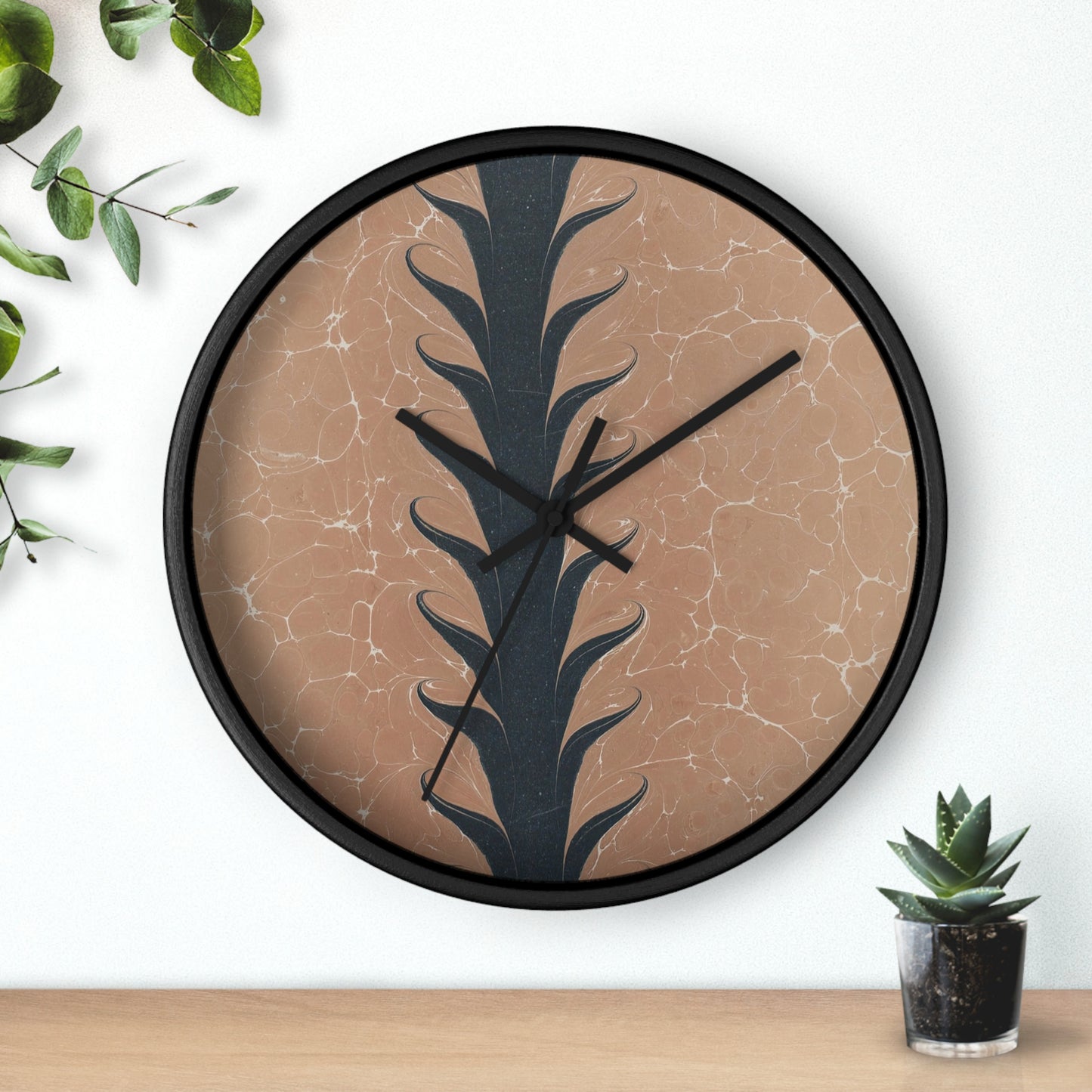 Marmorpapier (Jugend-Marmor) Wall Clock | Paul Kersten-Quipham Collections