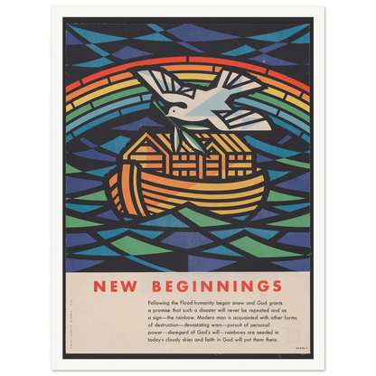 New beginnings (1955) Art Print | Joseph Binder-Quipham Collections
