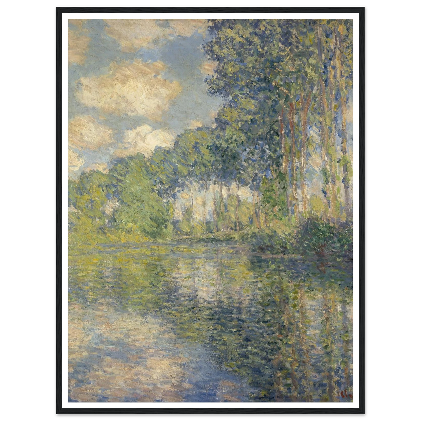 Poplars on the Epte (1891) Art Print | Claude Monet-Quipham Collections