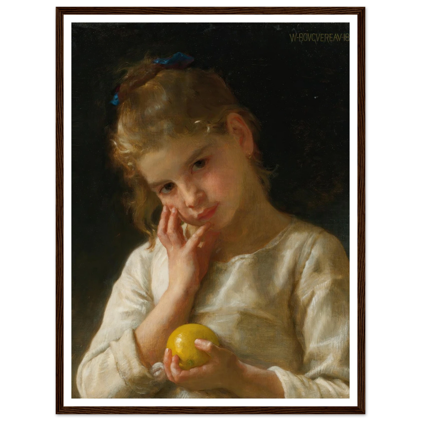 Le Citron (1899) Art Print | William Bouguereau-Quipham Collections