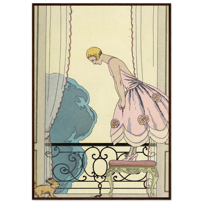 Falbalas et fanfreluches, La Souris (1925) Art Print | George Barbier-Quipham Collections