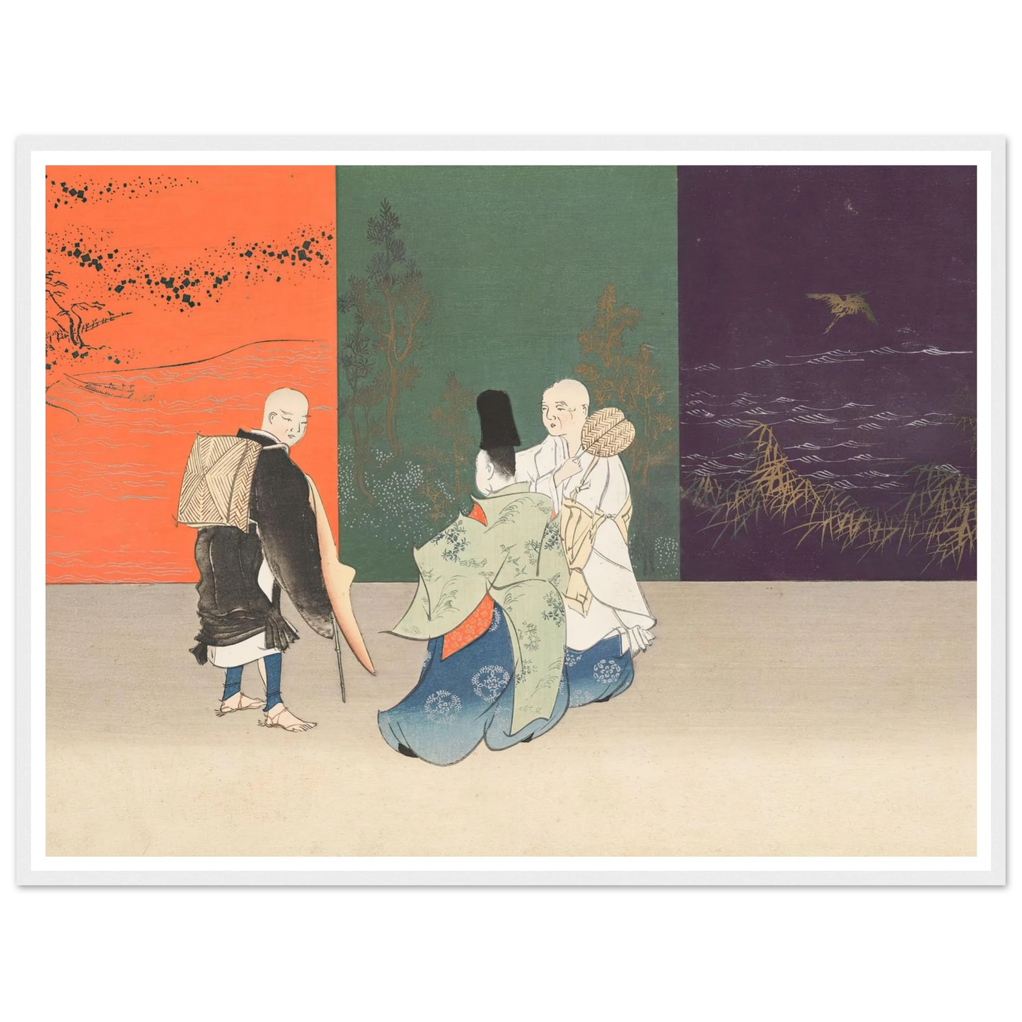 A Thousand Grasses Pl.13 (1900) Art Print | Kamisaka Sekka-Quipham Collections