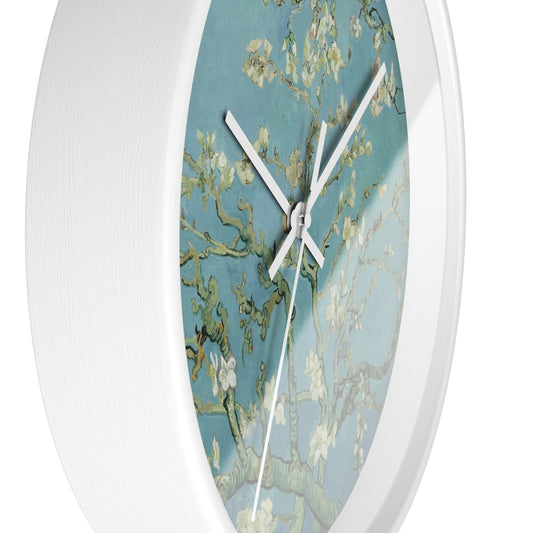 Almond Bloomsom Wall Clock | Vincent van Gogh-Quipham Collections