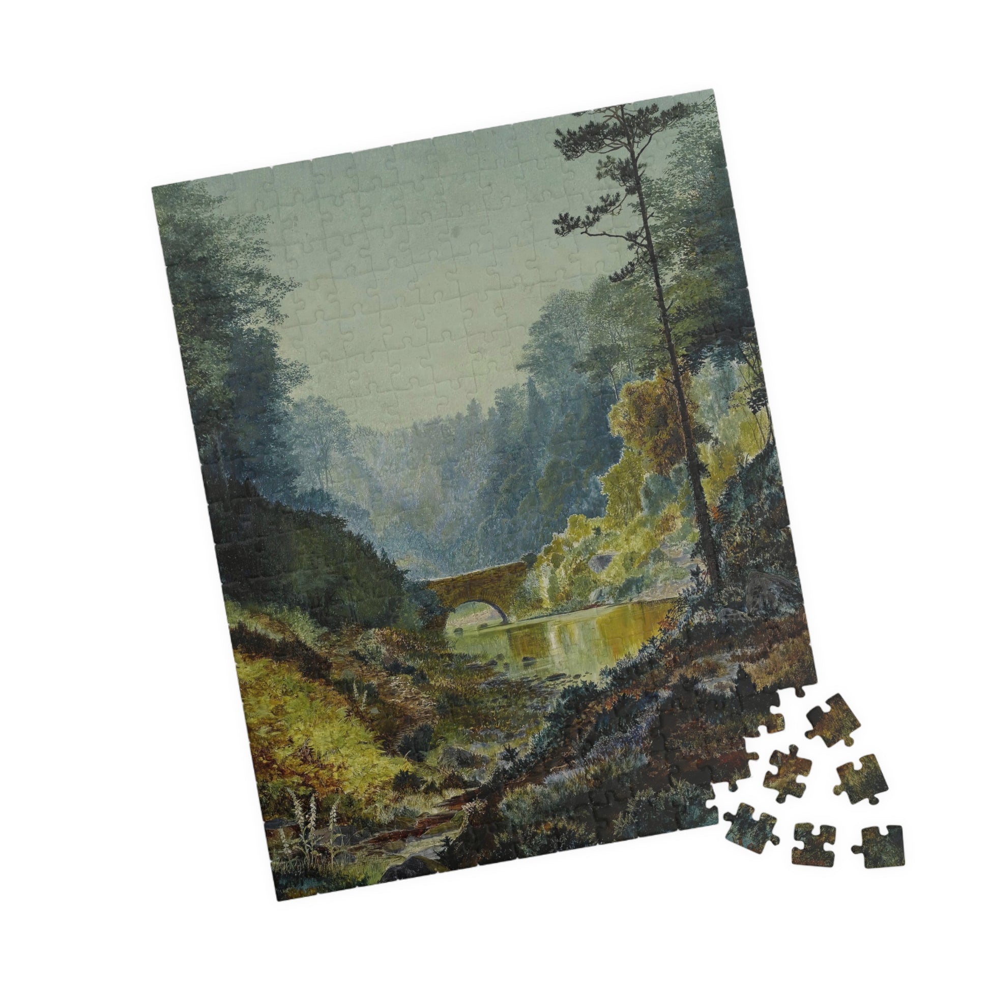 The Seven Arches, Adel Woods Puzzle | John Atkinson Grimshaw-Quipham Collections