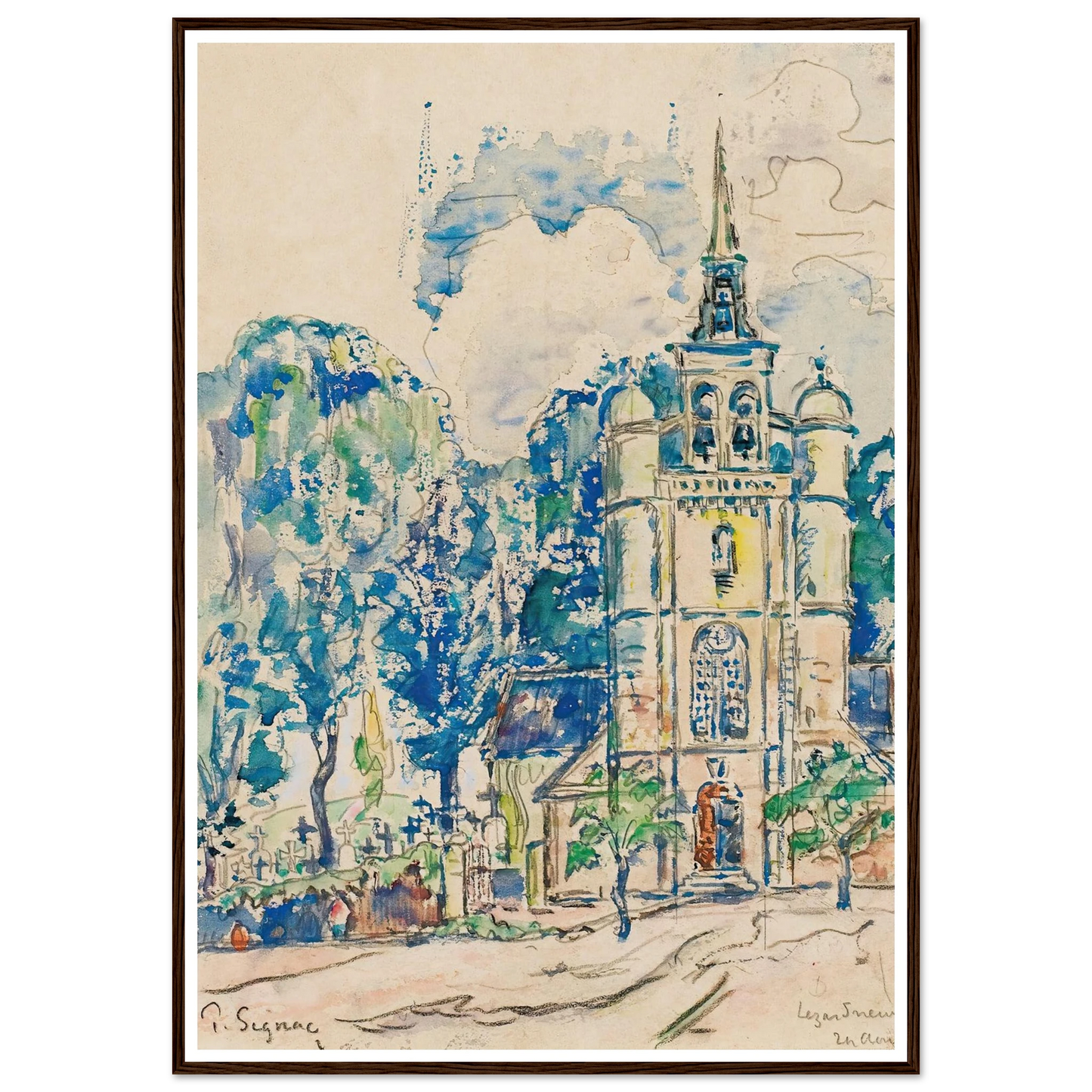 Lezardieux Art Print | Paul Signac-Quipham Collections