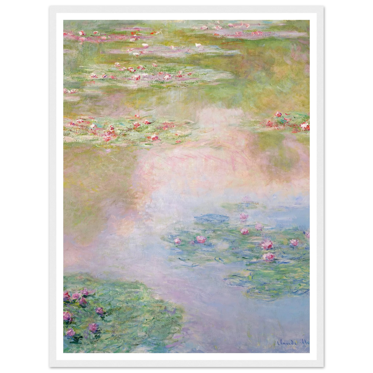 Nymphéas (1907) Art Print | Claude Monet-Quipham Collections