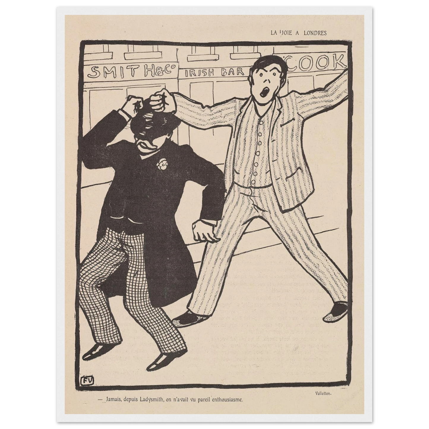 18 juillet 1903 Art Print | Felix Vallotton-Quipham Collections