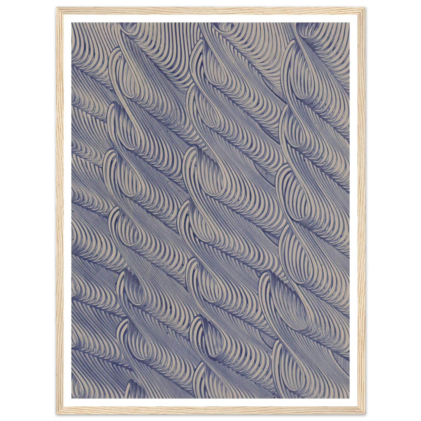 Kleisterpapier mit Verdrängungsdekor (Linienbündel) (1890) Art Print | Anker Kyster-Quipham Collections