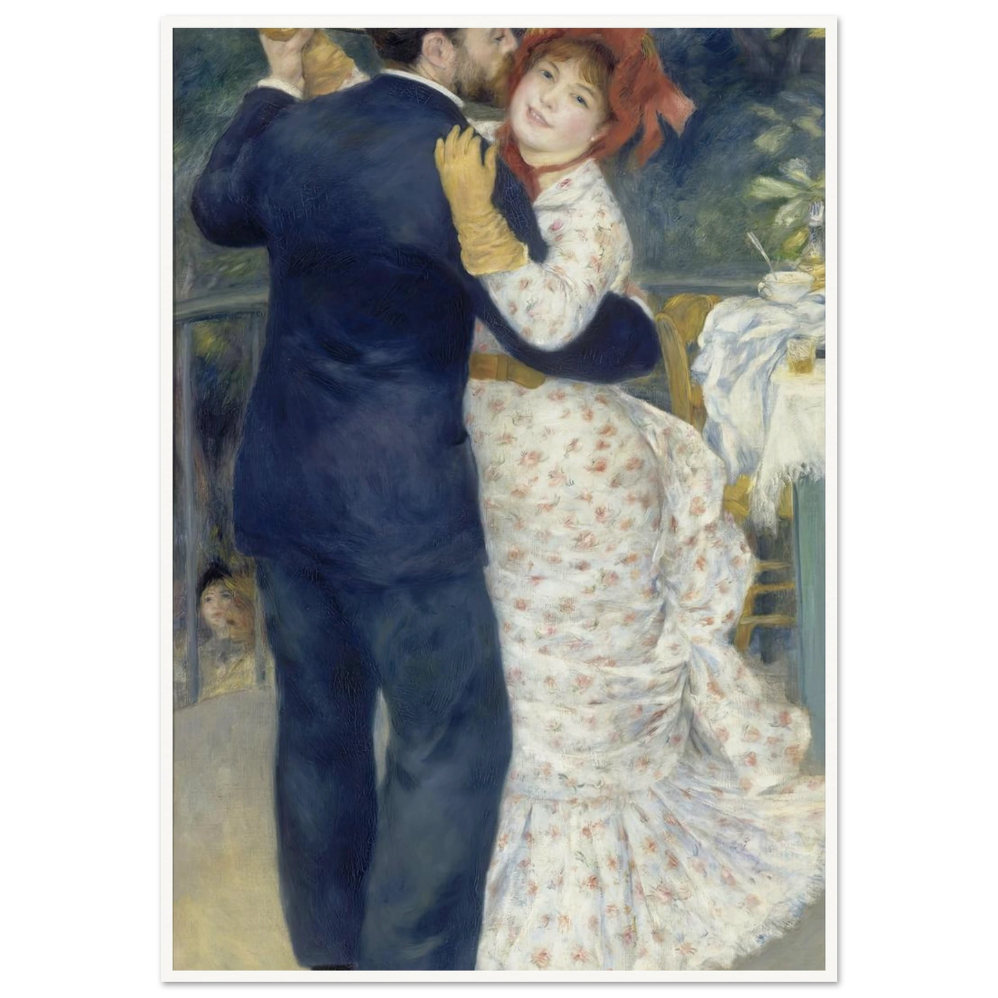 Country Dance (1883) Art Print | Pierre Auguste Renoir-Quipham Collections