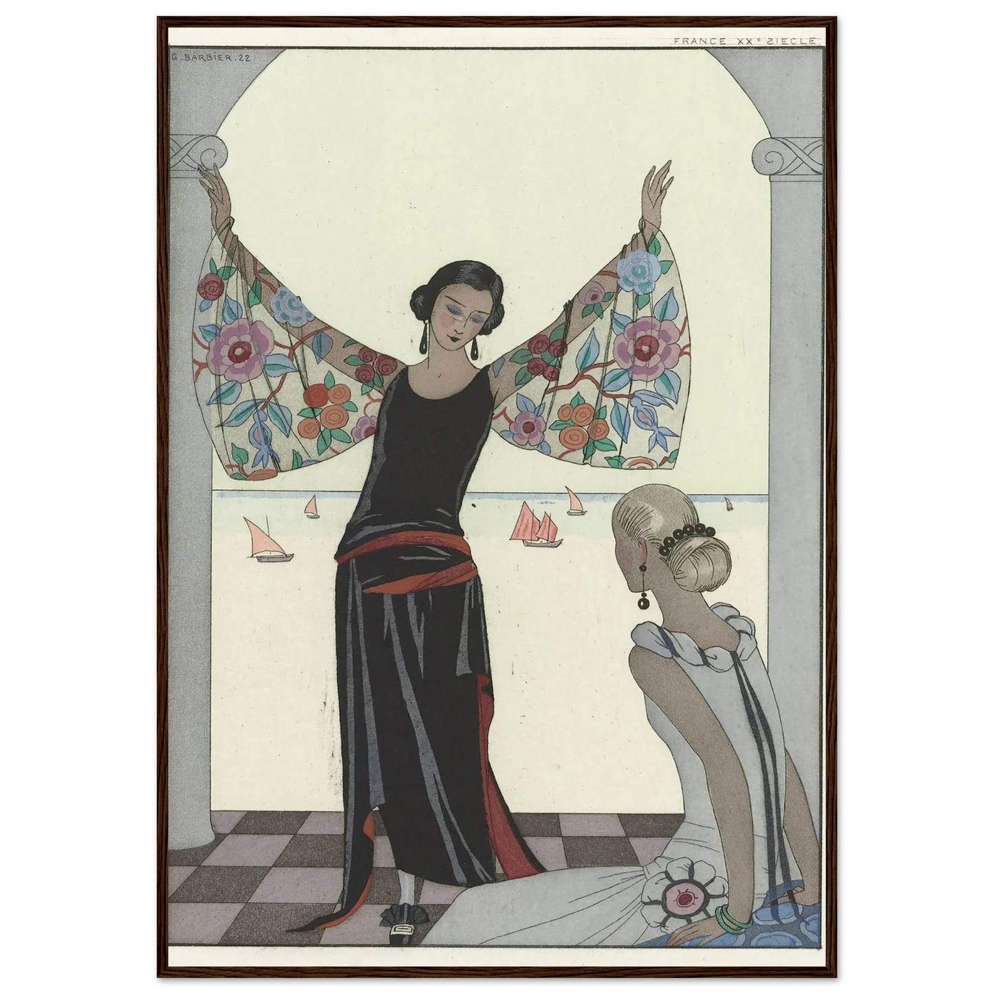 Voici mes ailes ! (1922) Art Print | George Barbier-Quipham Collections