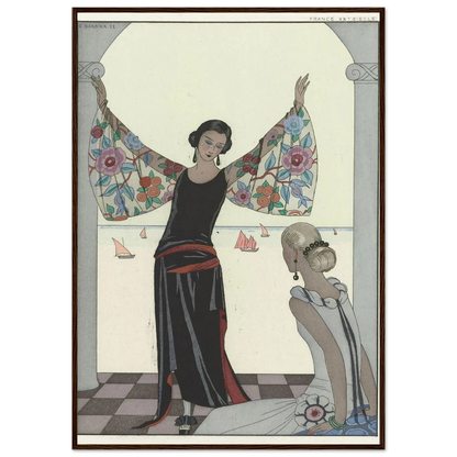 Voici mes ailes ! (1922) Art Print | George Barbier-Quipham Collections