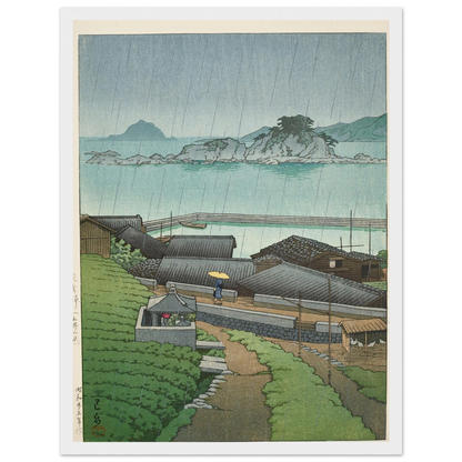 Mirozu, Wakayama Prefecture (1950) Art Print | Kawase Hasui-Quipham Collections